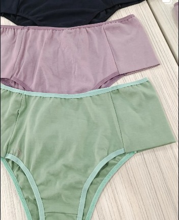 Boxer feminino colorido Detalli's